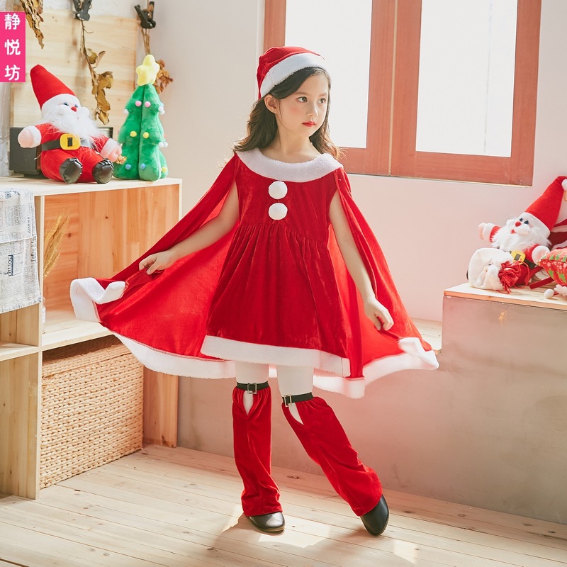 Baby Clothing Unit - Robes rouges pour filles avec Cape,