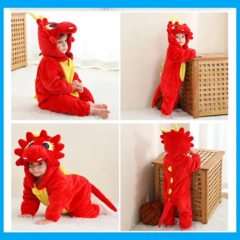 Baby Clothing Unit - Body dinosaure vert pour bébé, mignon,