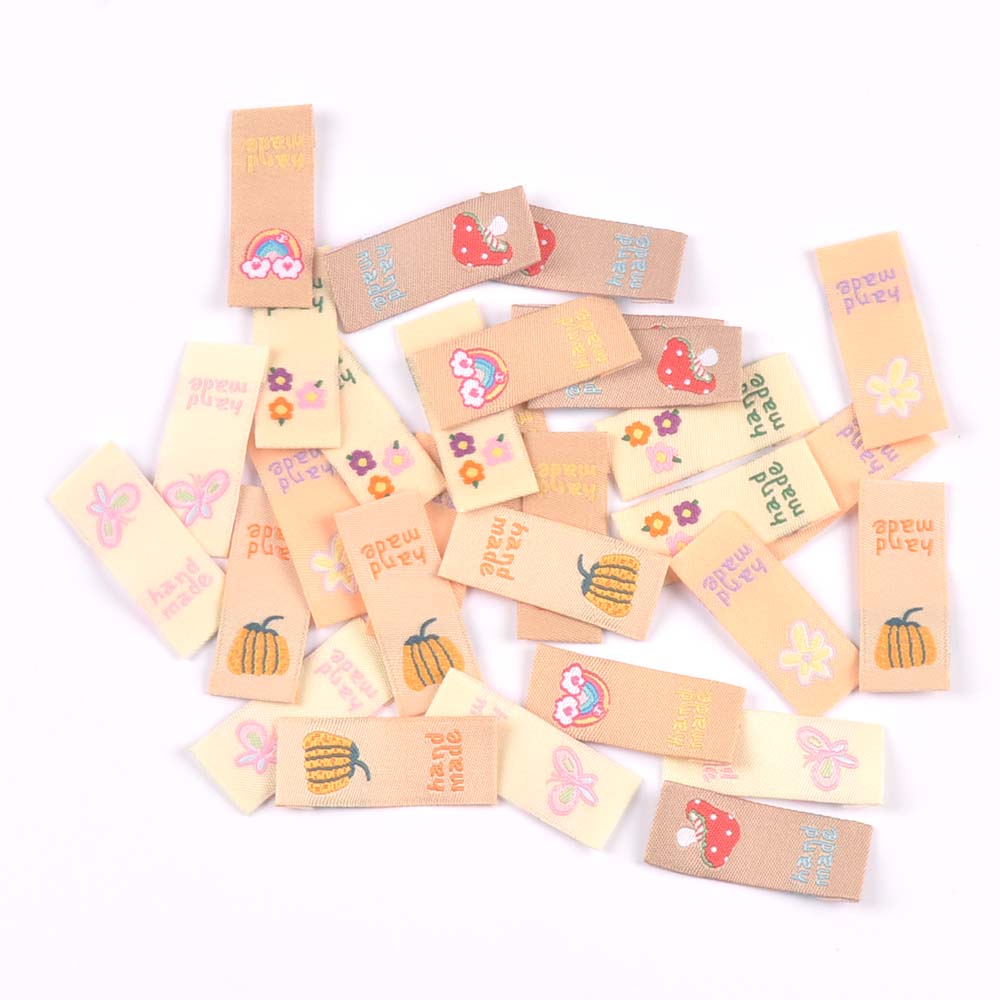 Baby Clothing Labels - Étiquettes en tissu brodé en forme