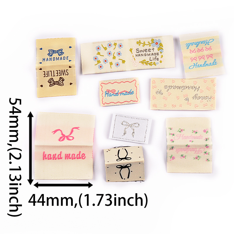 30 pièces de 20-71mm, motifs e - Baby Clothing Labels avis et prix