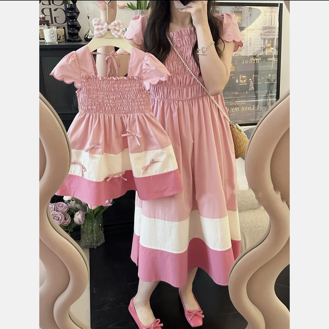 Robe d'été smockée rose pour f - Baby Clothing For Summer avis et prix