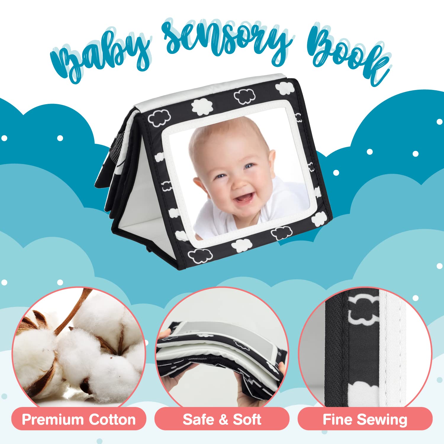 TUNITime-Miroir Noir et Blanc  - Baby Clothing Gift Set avis et prix